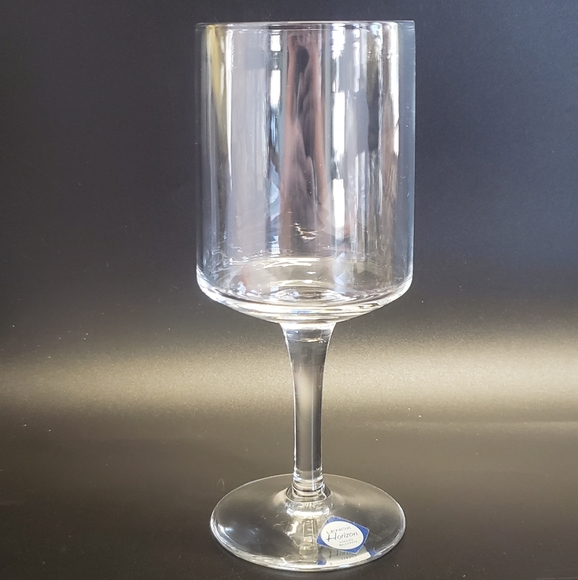 Vintage Lenox Horizon Crystal Wine Glass, Wedding Crystal Wine Glasses - Picture 15 of 16